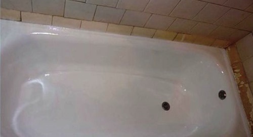 Реставрация ванны жидким акрилом | Семёновская 